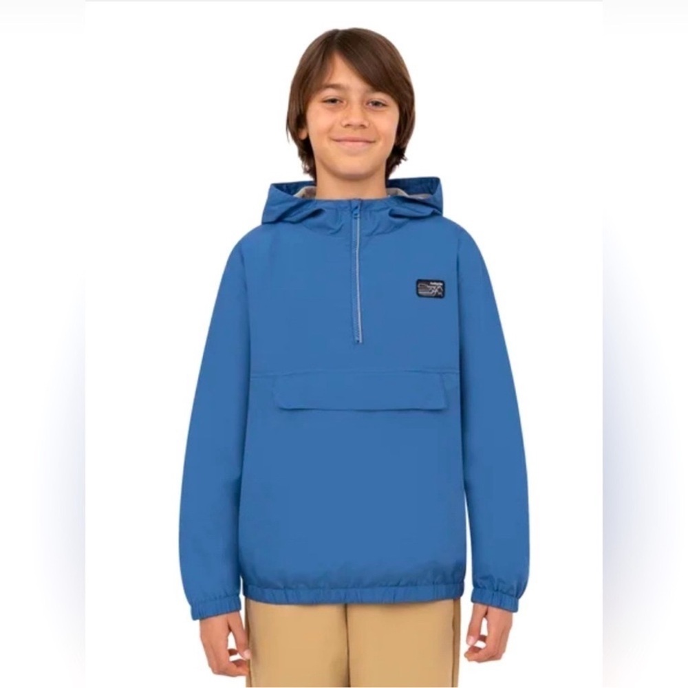 Avalanche Youth Packable Quarter Zip‎ Jacket UPF 50 boys large 14/16 NWT